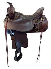 SOLD 2026/03/23 17.5Inch Used Tucker High Plains Trail Saddle Medium Tree 260