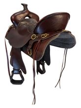 SOLD 2026/03/23 17.5Inch Used Tucker High Plains Trail Saddle Medium Tree 260