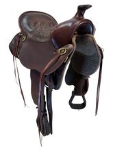 SOLD 2026/03/23 17.5Inch Used Tucker High Plains Trail Saddle Medium Tree 260