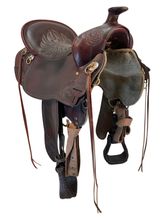 17.5Inch Used Tucker High Plains Trail Saddle T60