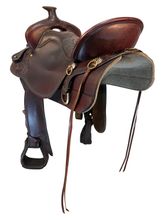 17.5Inch Used Tucker High Plains Trail Saddle T60