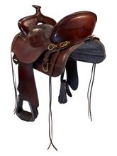 SOLD 2026/01/02   17.5Inch Used Tucker High Plains Trail Saddle Wide Tree