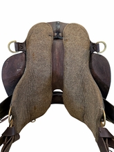 17.5Inch Used Tucker High Plains Trail Saddle Wide Tree 260
