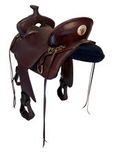 17.5Inch Used Tucker High Plains Trail Saddle Wide Tree 262