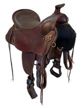 17.5Inch Used Tucker High Plains Trail Saddle Wide Tree 262