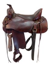 17.5Inch Used Tucker High Plains Trail Saddle Wide Tree 262