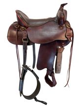 17.5Inch Used Tucker High Plains Trail Saddle Wide Tree 262