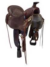 SOLD 2026/04/09 17.5Inch Used Tucker High Plains Trail Saddle Wide Tree T60