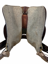 17.5Inch Used Tucker High Plains Trail Saddle Wide Tree  T60