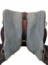 17.5Inch Used Tucker High Plains Trail Saddle Wide Tree T60