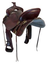 17.5Inch Used Tucker High Plains Trail Saddle Wide Tree T60