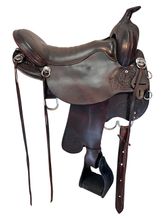 17.5Inch Used Tucker Meadow Creek Trail Saddle T91