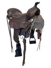 17.5Inch Used Tucker Meadow Creek Trail Saddle T91