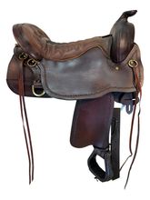 17.5Inch Used Tucker Northwest Trail Saddle 254