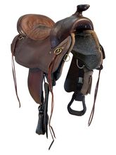 17.5Inch Used Tucker Northwest Trail Saddle 254