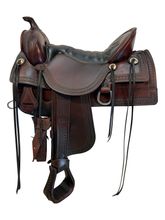 17.5Inch Used Tucker Old West Trail Saddle 277