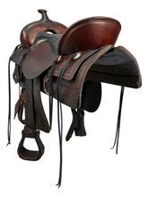 17.5Inch Used Tucker Old West Trail Saddle 277