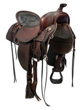 17.5Inch Used Tucker Old West Trail Saddle 277