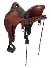 SOLD 2026/03/19 17.5Inch Used Tucker River Plantation Endurance Saddle Medium Tree 146