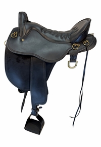 17.5Inch Used Tucker River Plantation Endurance Saddle Wide Tree T46