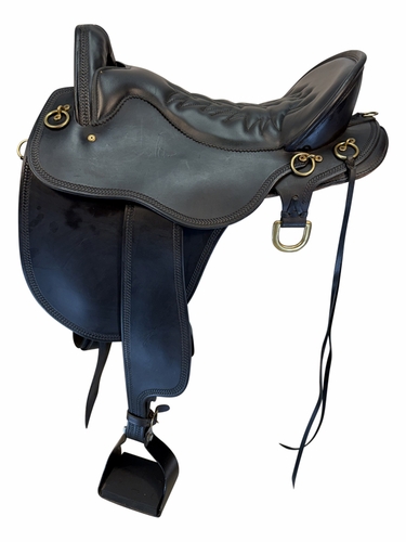 17.5Inch Used Tucker River Plantation Endurance Saddle Wide Tree T46