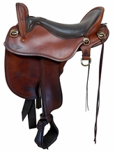 17.5Inch Used Tucker River Plantation Endurance Saddle Wide Tree T46