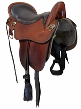 17.5Inch Used Tucker River Plantation Endurance Saddle Wide Tree T46