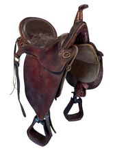 17.5Inch Used Tucker River Plantation Trail Saddle Medium Tree 136