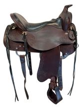 SOLD 2026/03/05j 17.5Inch Used Tucker Trail Saddle Wide Tree 263