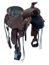 SOLD 2026/03/05j 17.5Inch Used Tucker Trail Saddle Wide Tree 263