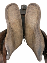 17.5Inch Used Tucker Trooper Trail Saddle Medium Trail 138
