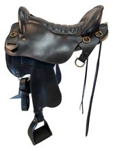 17.5Inch Used Tucker Vista Endurance Saddle 153