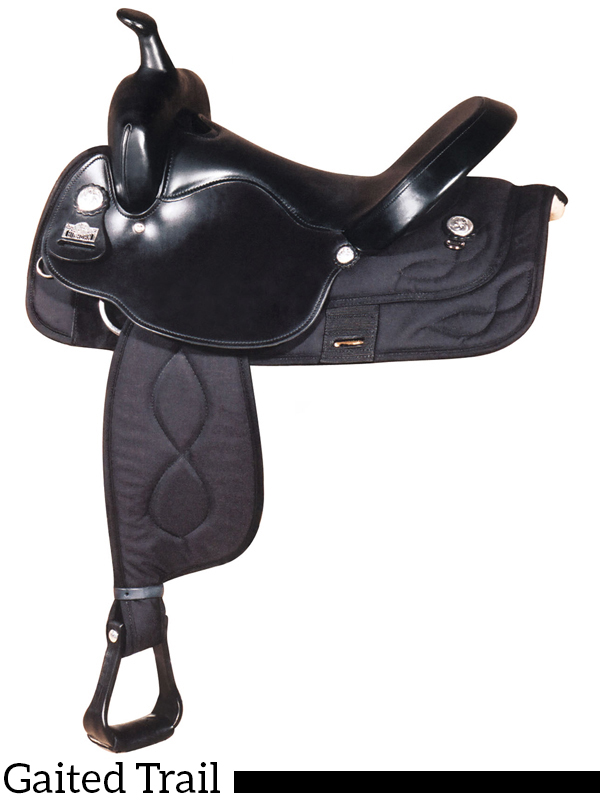 17" Big Horn Synthetic Gaited Saddle 293