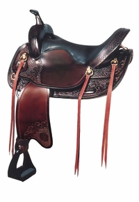 17" Big Horn Walking Horse Saddle 1701