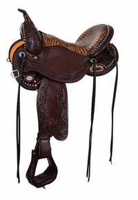 17" Circle Y Everglade Flex2 Trail Saddle 1681 ZDS