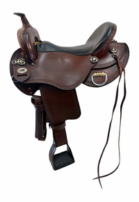17 Inch Used Bar J Trail Saddle Extra Wide Tree