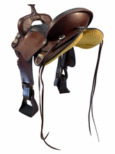 17 Inch Used Bar J Trail Saddle Extra Wide Tree