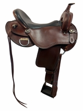 17 Inch Used Bar J Trail Saddle Extra Wide Tree