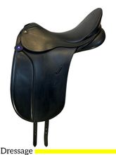 PRICE REDUCED! 17 Inch Used Bates Caprilli Dressage Saddle 