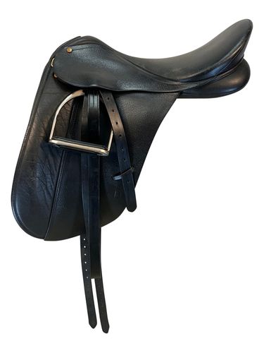 17 Inch Used Bates Dressage Saddle Caprilli