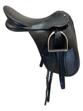 17 Inch Used Bates Dressage Saddle Caprilli