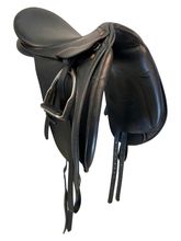 17 Inch Used Bates Dressage Saddle Caprilli