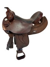 17 Inch Used Big Horn Cordura Trail Saddle 277