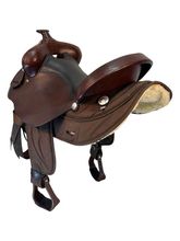 17 Inch Used Big Horn Cordura Trail Saddle 277