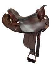 17 Inch Used Big Horn Cordura Trail Saddle 277