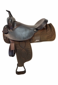 17 Inch Used Big Horn Cordura Trail Saddle 278