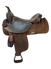 SOLD 2025/09/21  17 Inch Used Big Horn Cordura Trail Saddle 278