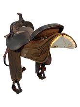 SOLD 2025/09/21  17 Inch Used Big Horn Cordura Trail Saddle 278