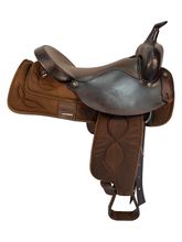 SOLD 2025/09/21  17 Inch Used Big Horn Cordura Trail Saddle 278