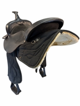 17 Inch Used Big Horn Cordura Trail Saddle Medium Tree 175